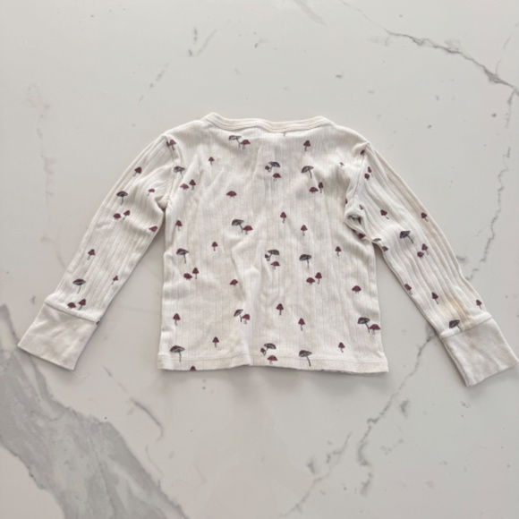 Fin & Vince Toadstool Long John Outfit Henley Shirt & Leggings - Picture 3 of 8